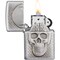 Zippo 2024 Zippo Skull Reveal Street Chrome ZIP-29818 - alternate 2